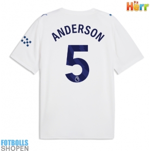 Billiga Manchester City Elliot Anderson #5 Tredjeställ 2026-27 Kortärmad